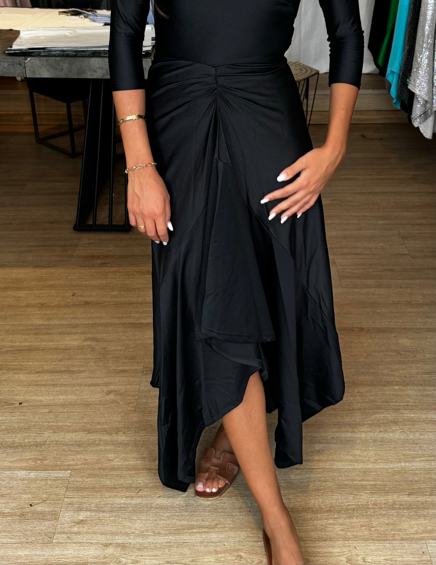 Jupe longue noire