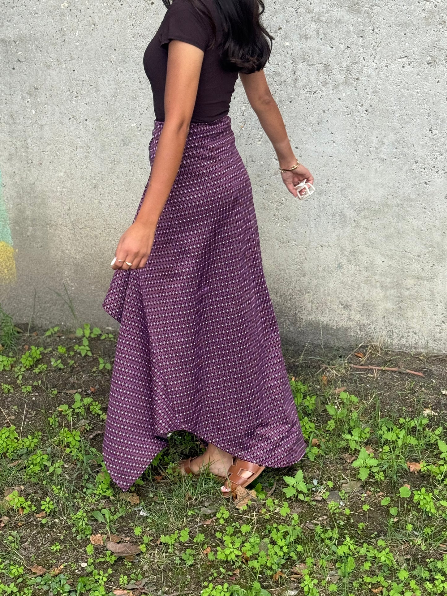 Jupe violette