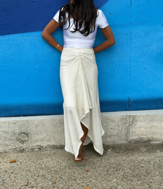 Jupe crochet blanche